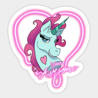 Pony Head Sticker